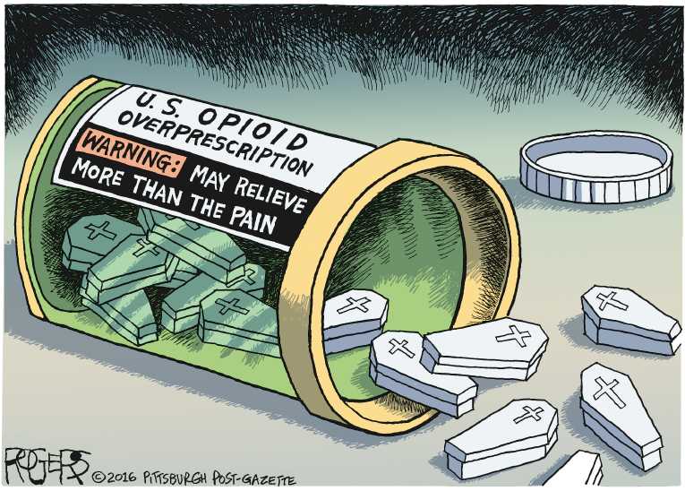 Political/Editorial Cartoon by Rob Rogers, The Pittsburgh Post-Gazette on In Other News
