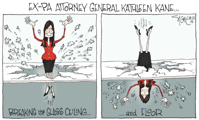 Political/Editorial Cartoon by Signe Wilkinson, Philadelphia Daily News on In Other News
