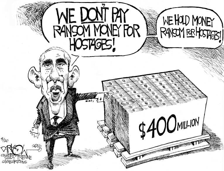 Political/Editorial Cartoon by John Darkow, Columbia Daily Tribune, Missouri on In Other News