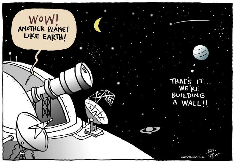 Political/Editorial Cartoon by Joel Pett, Lexington Herald-Leader, CWS/CartoonArts Intl. on In Other News