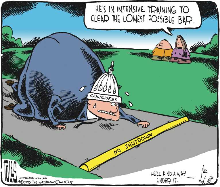 Political/Editorial Cartoon by Tom Toles, Washington Post on In Other News