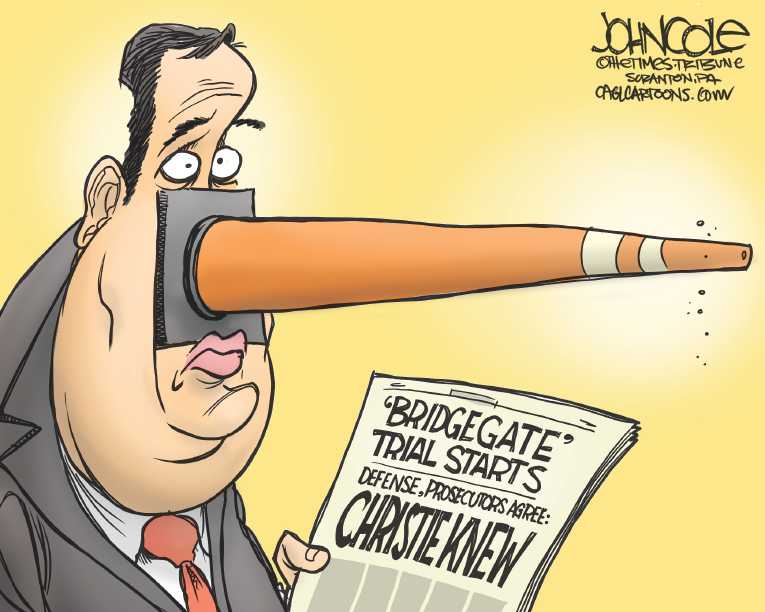 Political/Editorial Cartoon by John Cole, The Times, Scranton, PA on In Other News