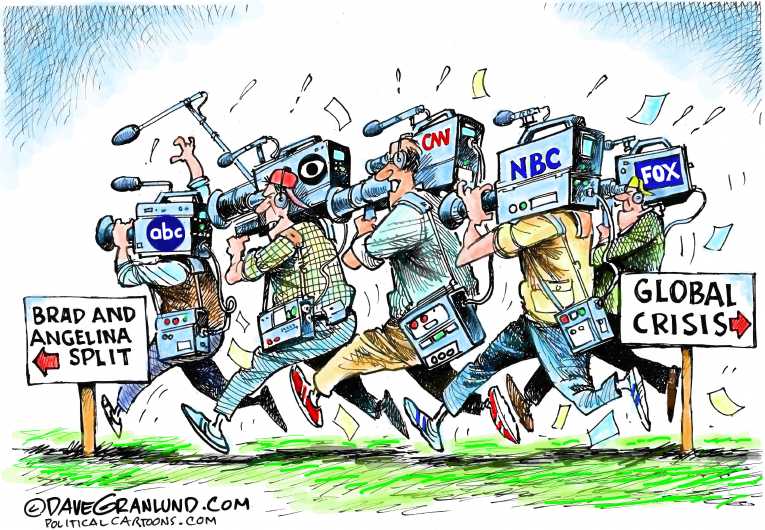 Political/Editorial Cartoon by Dave Granlund on In Other News