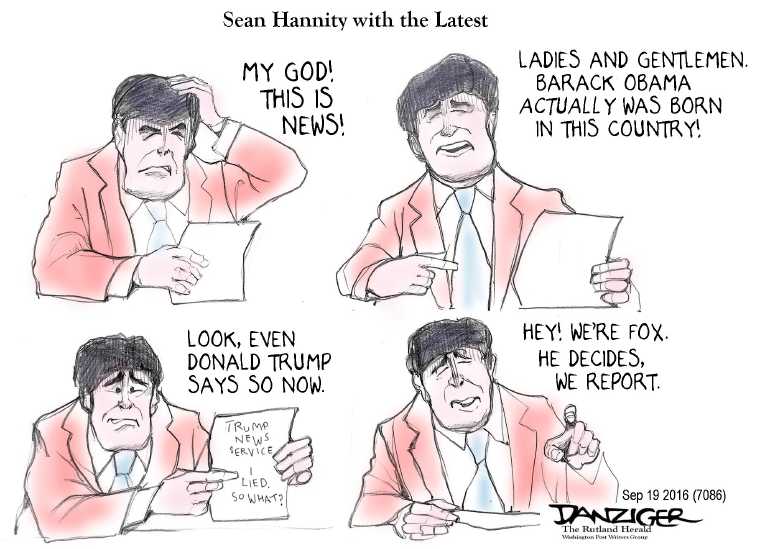 Political/Editorial Cartoon by Jeff Danziger on In Other News