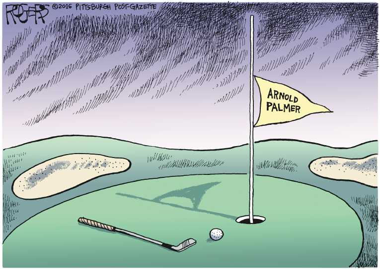 Political/Editorial Cartoon by Rob Rogers, The Pittsburgh Post-Gazette on In Other News