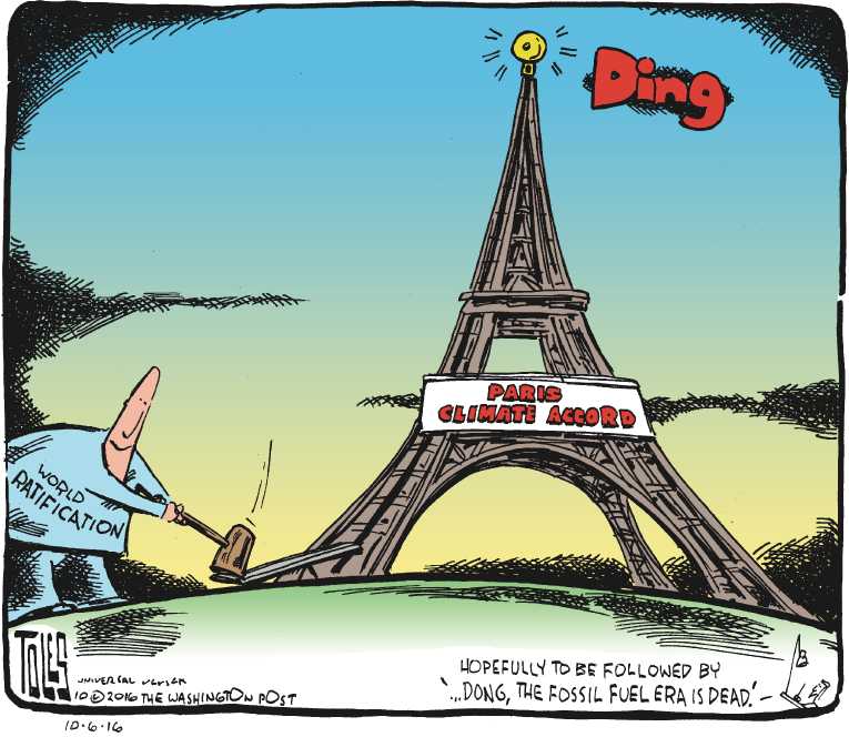 Political/Editorial Cartoon by Tom Toles, Washington Post on In Other News