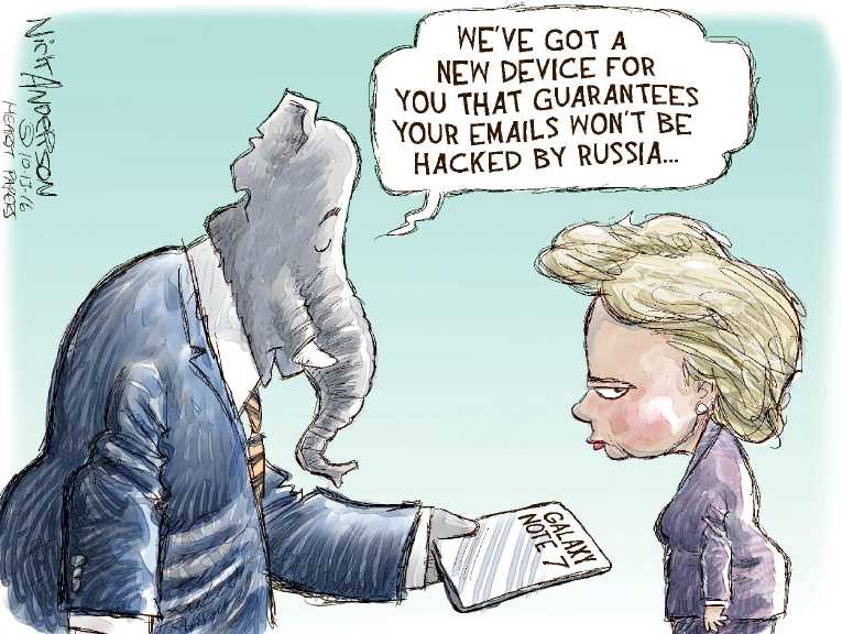 Political/Editorial Cartoon by Nick Anderson, Houston Chronicle on In Other News