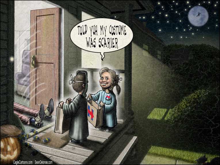 Political/Editorial Cartoon by Sean Delonas, CagleCartoons.com on In Other News
