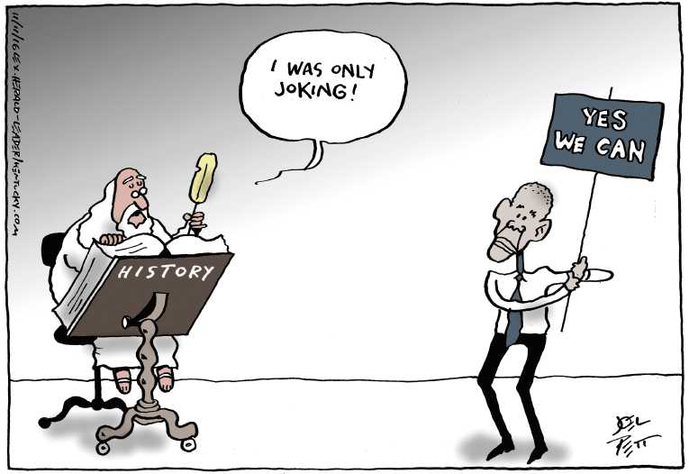 Political/Editorial Cartoon by Joel Pett, Lexington Herald-Leader, CWS/CartoonArts Intl. on In Other News