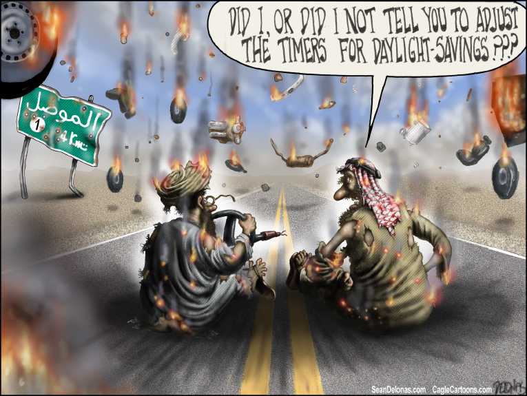 Political/Editorial Cartoon by Sean Delonas, CagleCartoons.com on In Other News