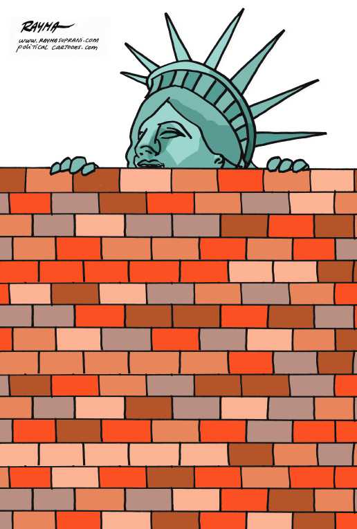 Political/Editorial Cartoon by Rayma Suprani, CagelCarttons.com on Trump Defeats Clinton