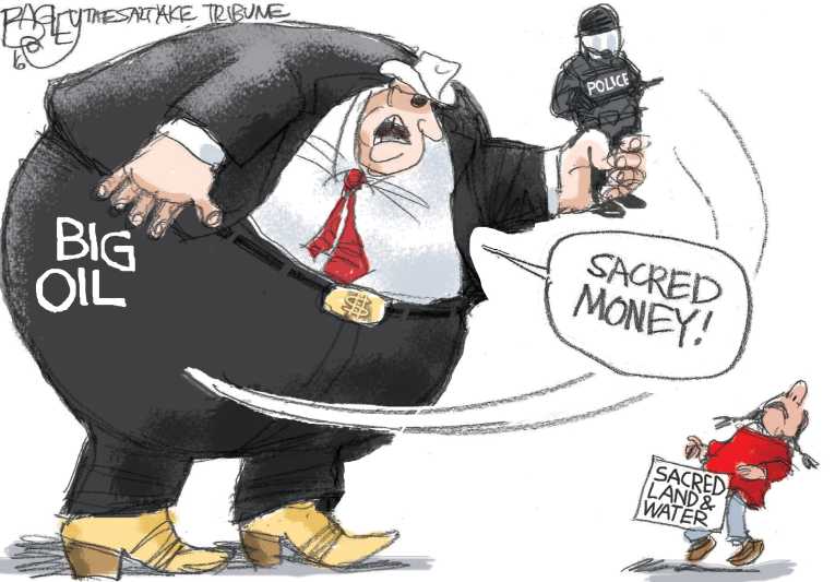 Political/Editorial Cartoon by Pat Bagley, Salt Lake Tribune on In Other News