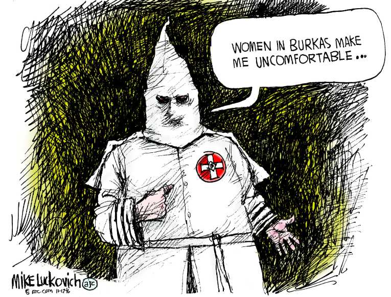 Political/Editorial Cartoon by Mike Luckovich, Atlanta Journal-Constitution on In Other News