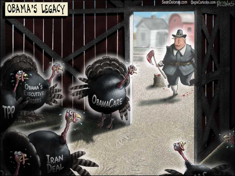Political/Editorial Cartoon by Sean Delonas, CagleCartoons.com on Dinner Conversations to Be Lively