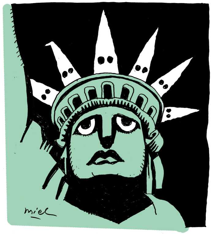 Political/Editorial Cartoon by Deng Coy Miel, The Straits Times, Singapore on Trump Prepares
