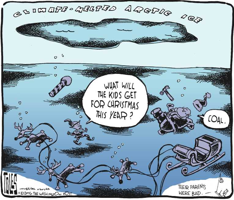 Political/Editorial Cartoon by Tom Toles, Washington Post on In Other News