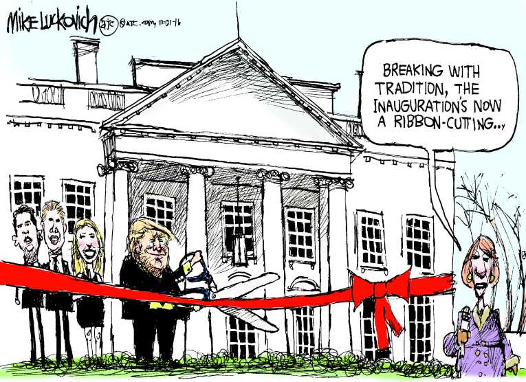 Political/editorial cartoon