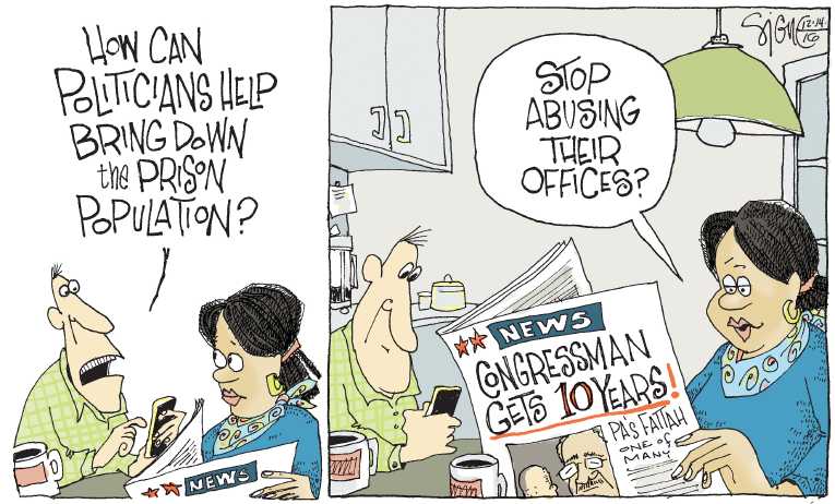Political/Editorial Cartoon by Signe Wilkinson, Philadelphia Daily News on In Other News