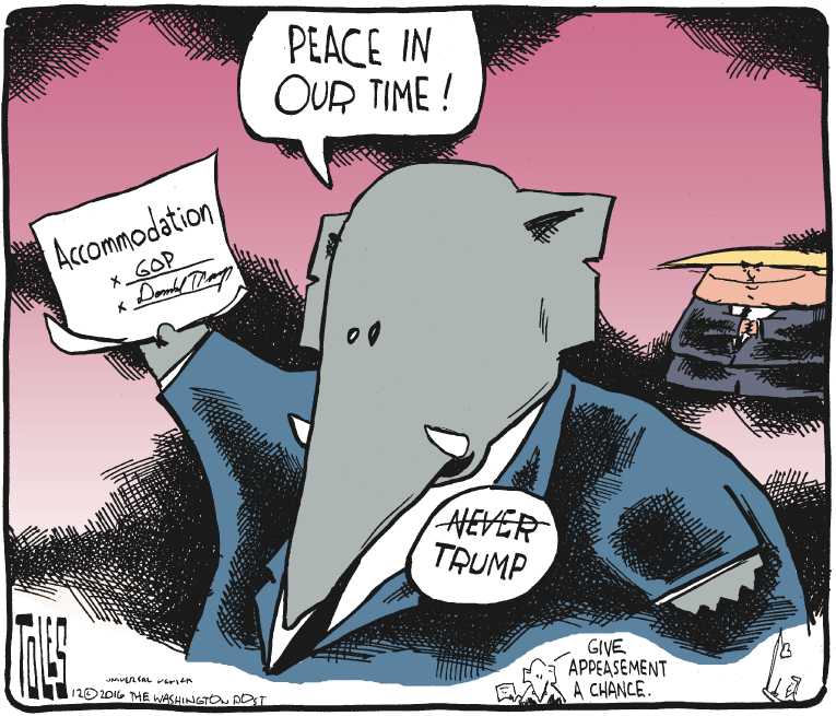 Political/Editorial Cartoon by Tom Toles, Washington Post on In Other News