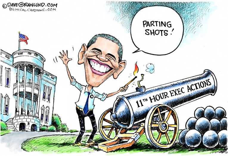 Political/Editorial Cartoon by Dave Granlund on In Other News