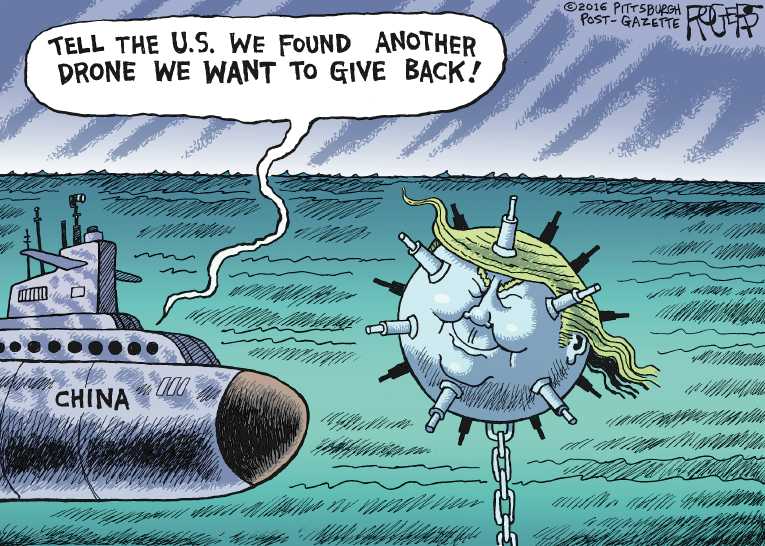 Political/Editorial Cartoon by Rob Rogers, The Pittsburgh Post-Gazette on Trump Putting Pieces in Place
