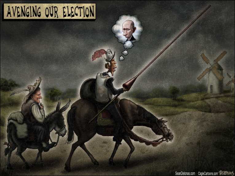 Political/Editorial Cartoon by Sean Delonas, CagleCartoons.com on In Other News