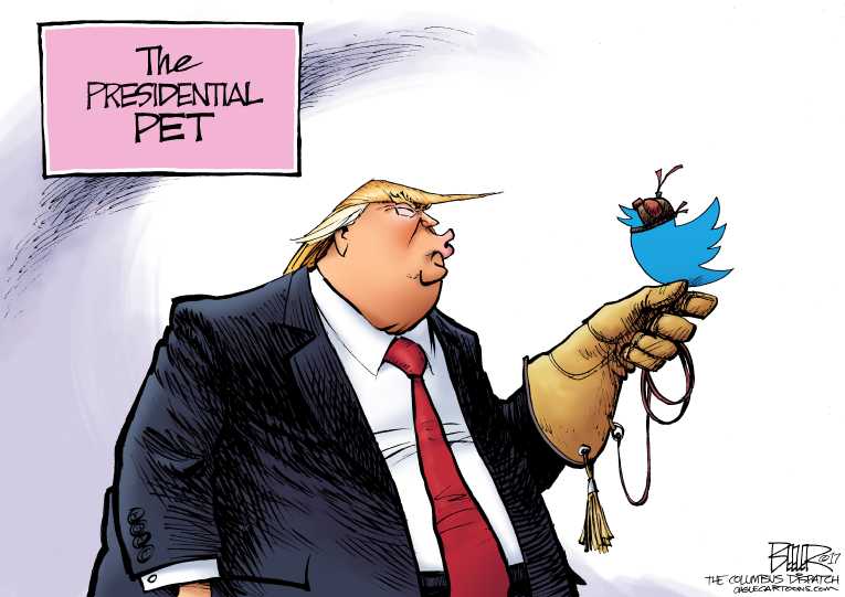 Political/Editorial Cartoon by Nate Beeler, Washington Examiner on Trump Prepares to Take Office