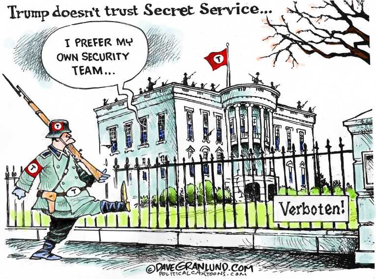 Political/Editorial Cartoon by Dave Granlund on Trump Prepares to Take Office
