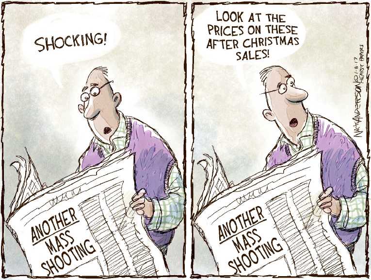 Political/Editorial Cartoon by Nick Anderson, Houston Chronicle on In Other News