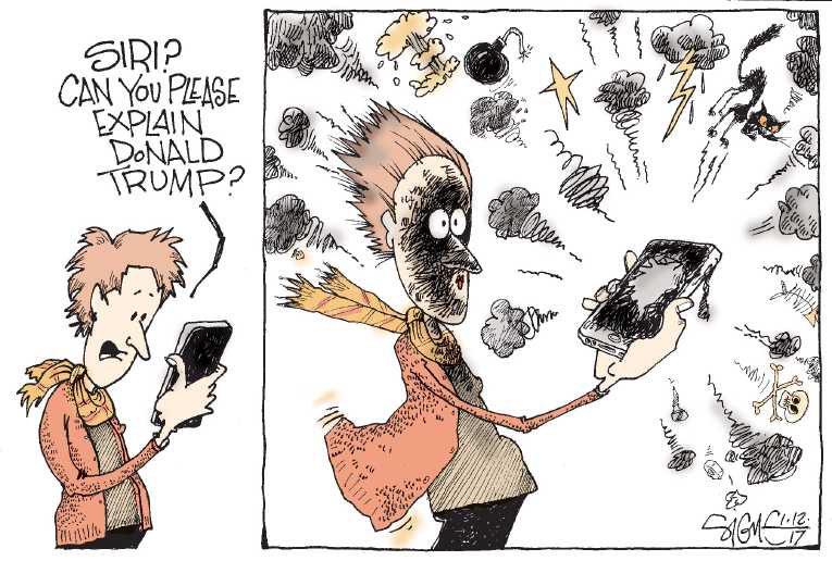 Political/Editorial Cartoon by Signe Wilkinson, Philadelphia Daily News on In Other News