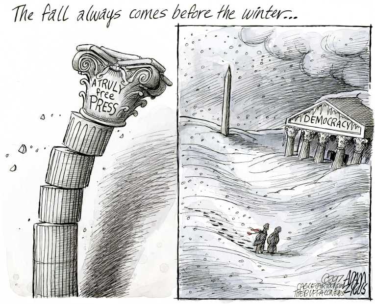 Political/Editorial Cartoon by Adam Zyglis, The Buffalo News on In Other News
