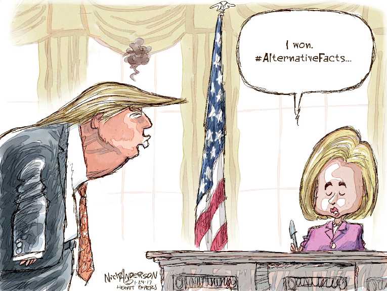 Political/Editorial Cartoon by Nick Anderson, Houston Chronicle on In Other News