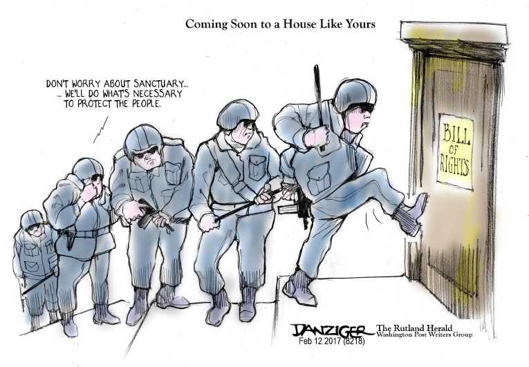 Political/Editorial Cartoon by Jeff Danziger on In Other News