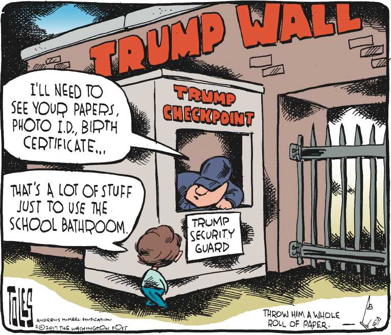 Political/Editorial Cartoon by Tom Toles, Washington Post on In Other News