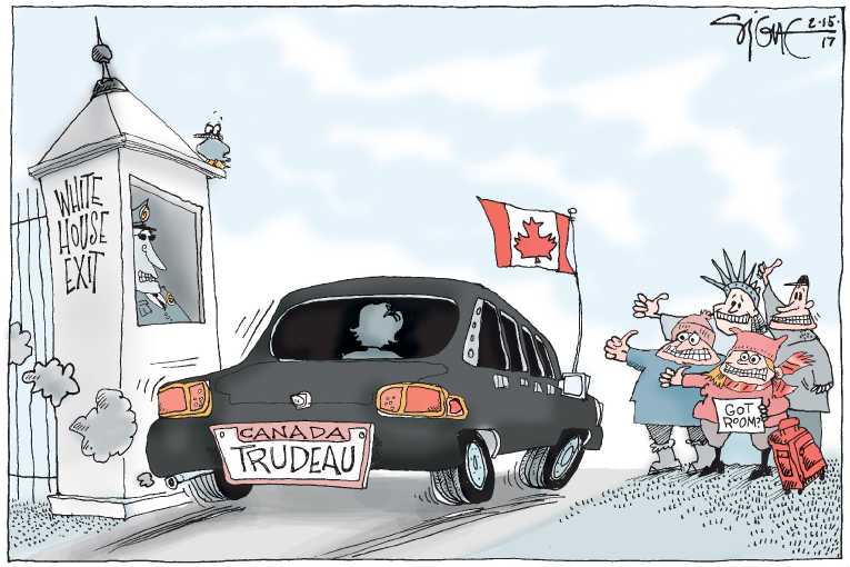 Political/Editorial Cartoon by Signe Wilkinson, Philadelphia Daily News on In Other News
