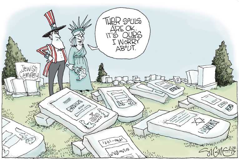 Political/Editorial Cartoon by Signe Wilkinson, Philadelphia Daily News on In Other News