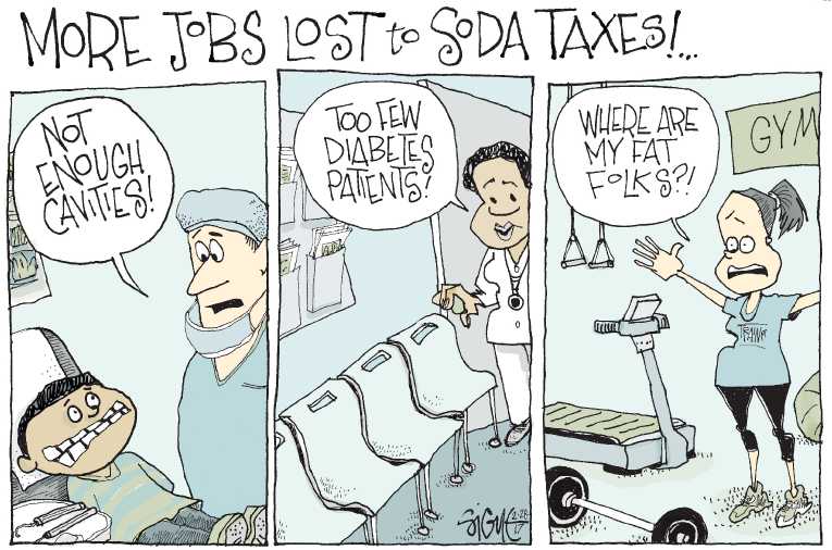 Political/Editorial Cartoon by Signe Wilkinson, Philadelphia Daily News on In Other News