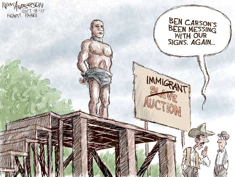 Political/Editorial Cartoon by Nick Anderson, Houston Chronicle on In Other News