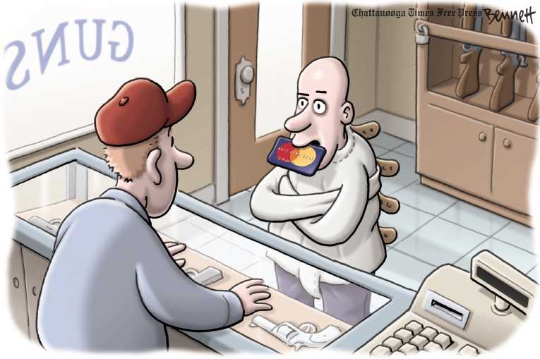 Political/Editorial Cartoon by Clay Bennett, Chattanooga Times Free Press on In Other News