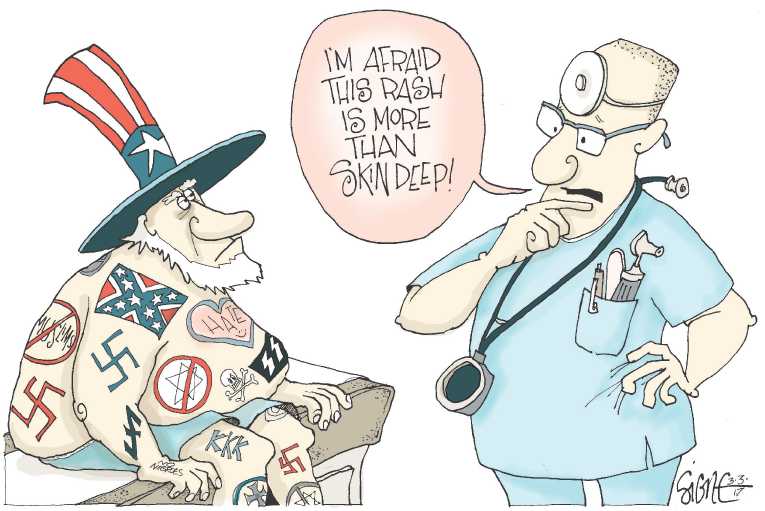 Political/Editorial Cartoon by Signe Wilkinson, Philadelphia Daily News on In Other News