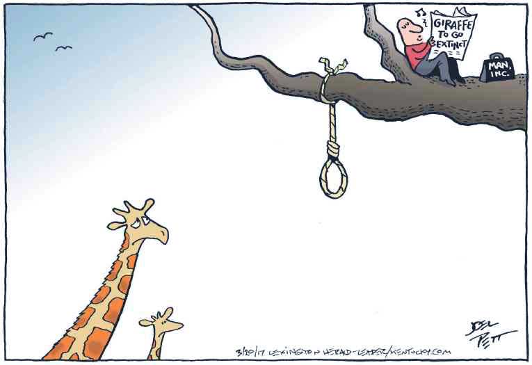 Political/Editorial Cartoon by Joel Pett, Lexington Herald-Leader, CWS/CartoonArts Intl. on In Other News