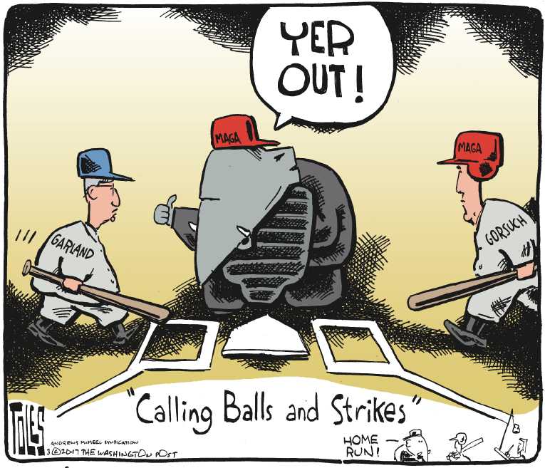 Political/Editorial Cartoon by Tom Toles, Washington Post on In Other News