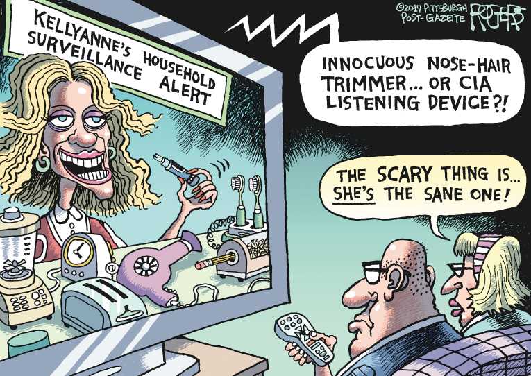 Political/Editorial Cartoon by Rob Rogers, The Pittsburgh Post-Gazette on Trump Team Working Overtime