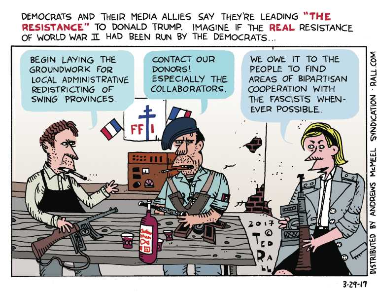 Political/Editorial Cartoon by Ted Rall on In Other News