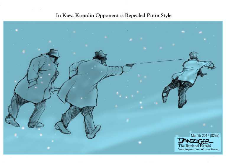 Political/Editorial Cartoon by Jeff Danziger on In Other News