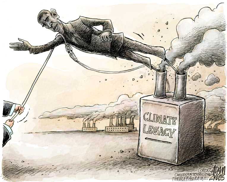 Political/Editorial Cartoon by Adam Zyglis, The Buffalo News on Trump Rolls Back Regulations