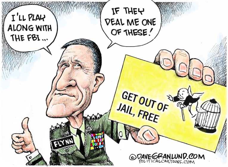 Political/Editorial Cartoon by Dave Granlund on Investigation Leads Nowhere