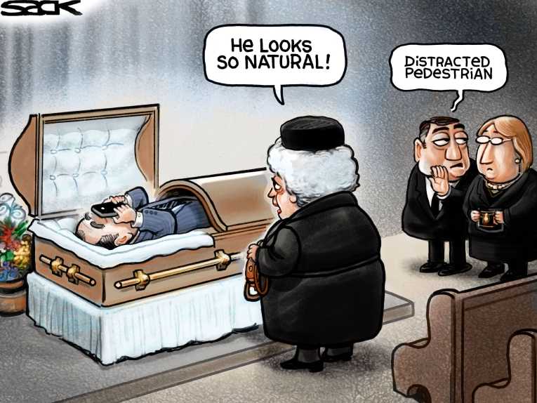 Political/Editorial Cartoon by Steve Sack, Minneapolis Star Tribune on In Other News