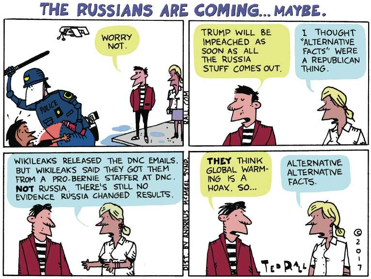 Political/Editorial Cartoon by Ted Rall on In Other News