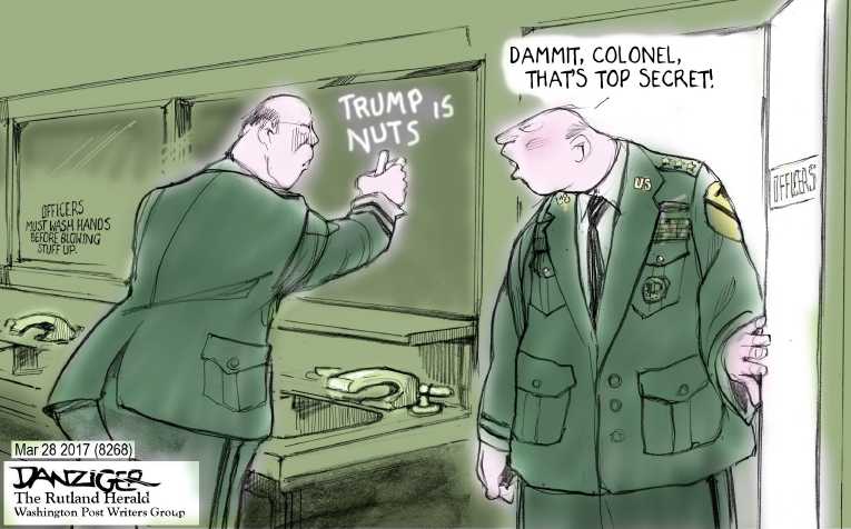 Political/Editorial Cartoon by Jeff Danziger on In Other News